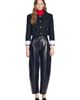 SANDRO SANDRO Cropped striped wool jacket - 3