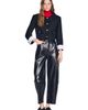 SANDRO SANDRO Cropped striped wool jacket - 5