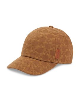 Sandro Sandro Cross Pattern Denim Cap