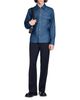 Sandro Sandro Denim Effect Cotton and Linen Shirt - 2