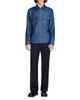 Sandro Sandro Denim Effect Cotton and Linen Shirt - 3