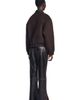 SANDRO SANDRO Double-faced Leather Collar Jacket - 2