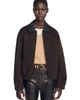 SANDRO SANDRO Double-faced Leather Collar Jacket - 3