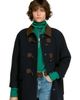 SANDRO SANDRO Double-faced Wool Duffel Coat - 4