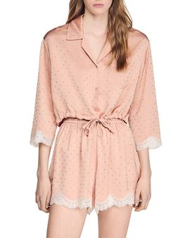 Sandro Sandro Embellished Shirt