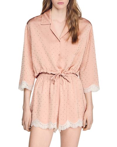 Sandro Sandro Embellished Shirt