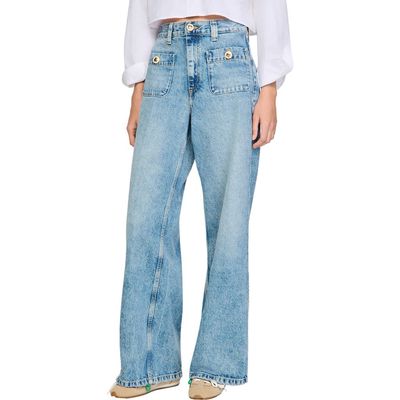SANDRO SANDRO Faded jeans