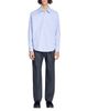 Sandro Sandro Flared Fit Stripe Cotton Shirt - 3