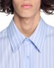 Sandro Sandro Flared Fit Stripe Cotton Shirt - 5