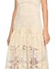 Sandro Sandro Floral Cotton Guipure Maxi Dress - 4
