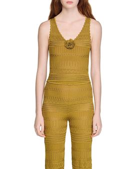 Sandro - Molina Striped Knit Dress Sandro - Molina Striped Knit Dress