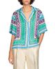 Sandro Sandro Flower Print Shirt - 1