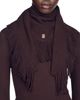 Sandro Sandro Fringed Wool & Cashmere Triangle Scarf - 2