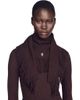 SANDRO SANDRO Fringed Wool Triangle Scarf - 1