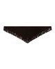 SANDRO SANDRO Fringed Wool Triangle Scarf - 3