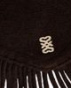 SANDRO SANDRO Fringed Wool Triangle Scarf - 4