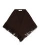 SANDRO SANDRO Fringed Wool Triangle Scarf - 5
