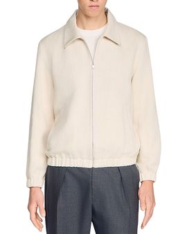 Sandro Sandro FW26 Jones Cotton Zip Up Jacket