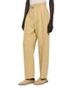 Sandro Sandro Gerard Wide Pleated Cotton Linen Trousers - 1