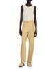 Sandro Sandro Gerard Wide Pleated Cotton Linen Trousers - 3