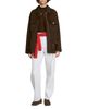 Sandro Sandro Gery Leather Trim Wool Jacket - 2