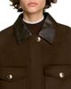 Sandro Sandro Gery Leather Trim Wool Jacket - 5