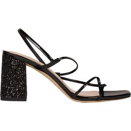 SANDRO SANDRO Glitter heel sandals