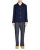 Sandro Sandro Henry Buttoned Wool Worker Jacket - 3