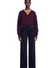 SANDRO SANDRO High-rise Wide-leg Jeans - 1