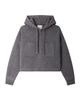 SANDRO SANDRO Hooded Rhinestone Cardigan - 5
