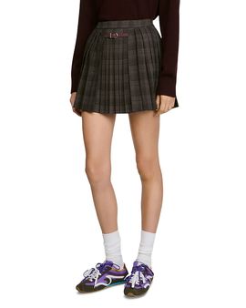 Sandro Sandro Kayla Pleated Skirt