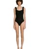 SANDRO SANDRO Knit Bodysuit With Beaded Flowers - 1