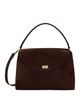 Sandro Sandro Le Grand Bazaar Suede Top Handle Bag - 3
