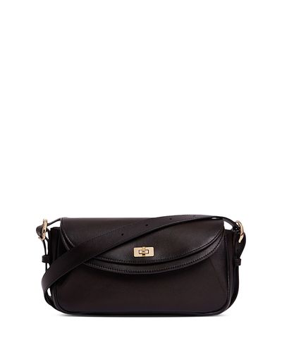 Sandro Sandro Le Mambo Medium Leather Crossbody Bag