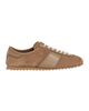 SANDRO SANDRO Leather and suede low-top sneakers - 1
