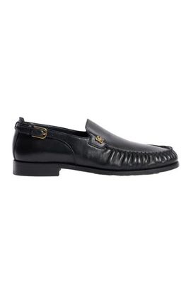 SANDRO SANDRO Leather buckle loafers