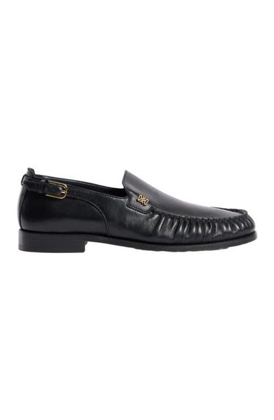 SANDRO SANDRO Leather buckle loafers