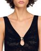 Sandro Sandro Lily Embellished Knit Leotard - 5