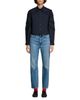 Sandro Sandro Litchi Cotton Rhinestone Trim Shirt - 2