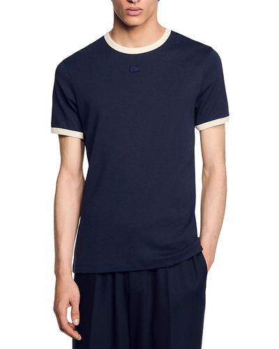 Sandro Sandro Logo Ringer Tee