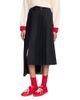 Sandro Sandro Long Asymmetrical Pleated Skirt - 1