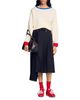 Sandro Sandro Long Asymmetrical Pleated Skirt - 2