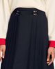 Sandro Sandro Long Asymmetrical Pleated Skirt - 4