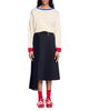 Sandro Sandro Long Asymmetrical Pleated Skirt - 5
