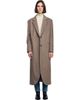 SANDRO SANDRO Long Double-faced Wool Coat - 1