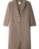 SANDRO SANDRO Long Double-faced Wool Coat - 5