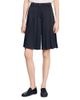 Sandro Sandro Long High Waisted Pleated Shorts - 1