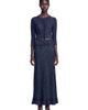 SANDRO SANDRO Long rhinestone knit skirt - 3