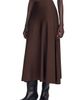 SANDRO SANDRO Long Sheer-effect Skirt - 3