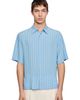 SANDRO SANDRO Loose-fit chain link print shirt - 1